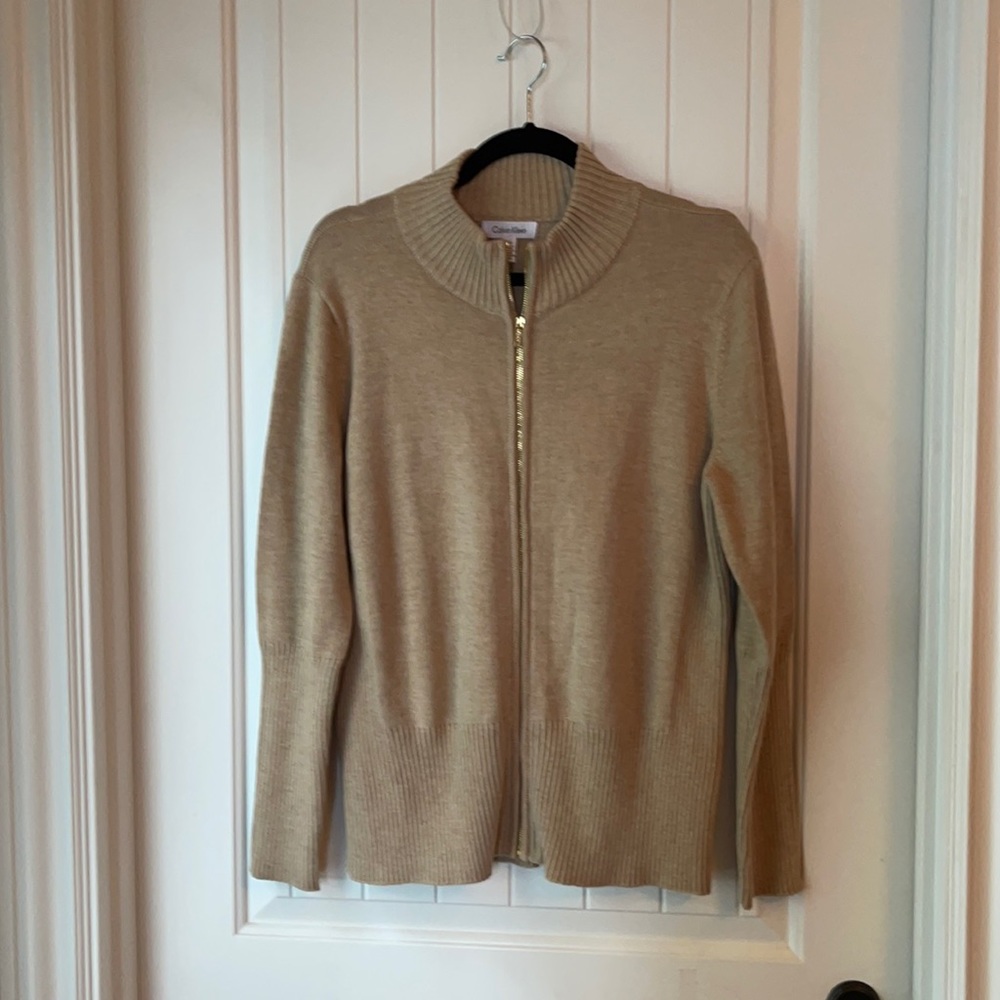 Calvin Klein Zip Cardigan